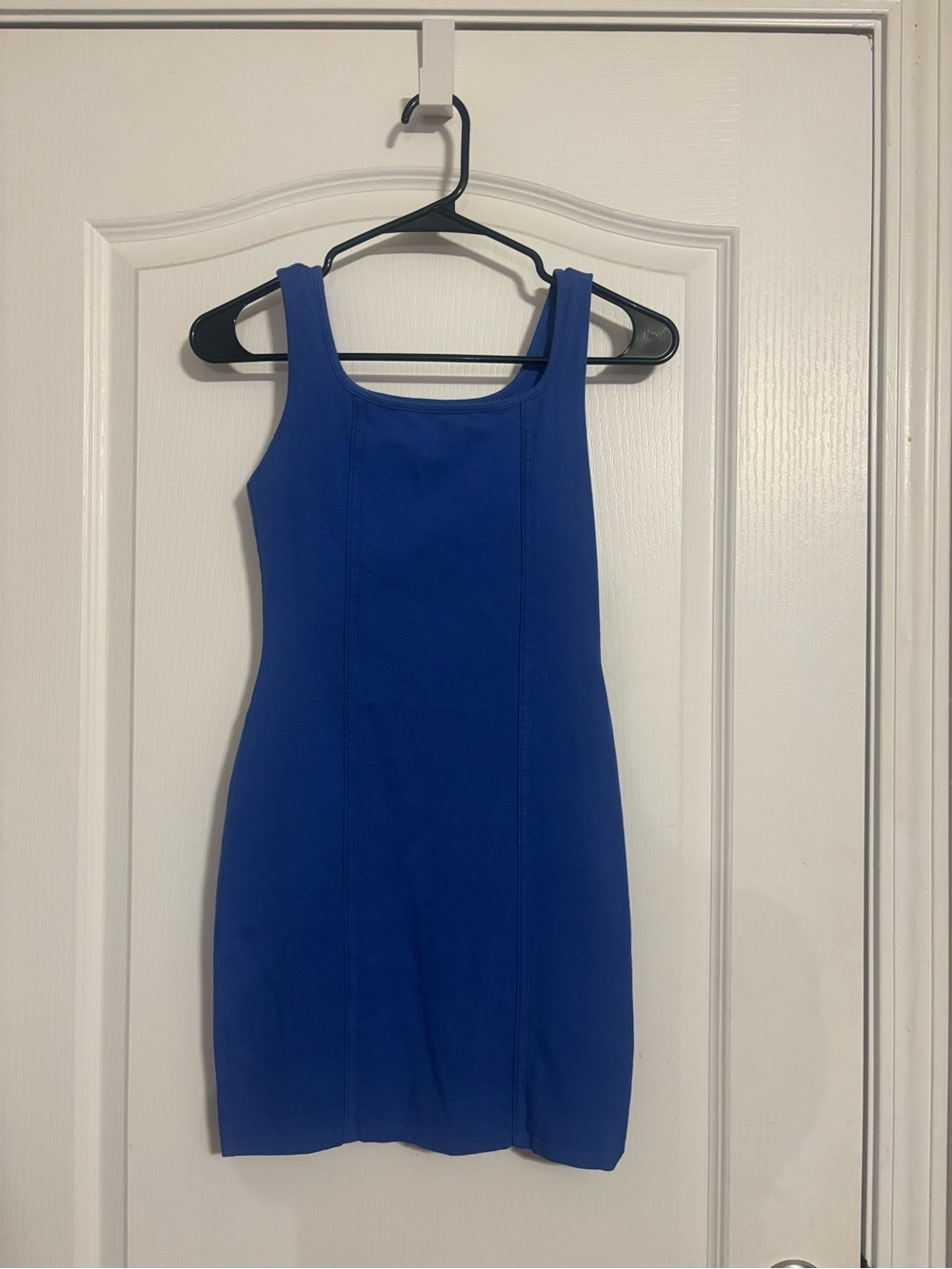 Wild Fable Electric Blue Scoop Neck Mini Dress